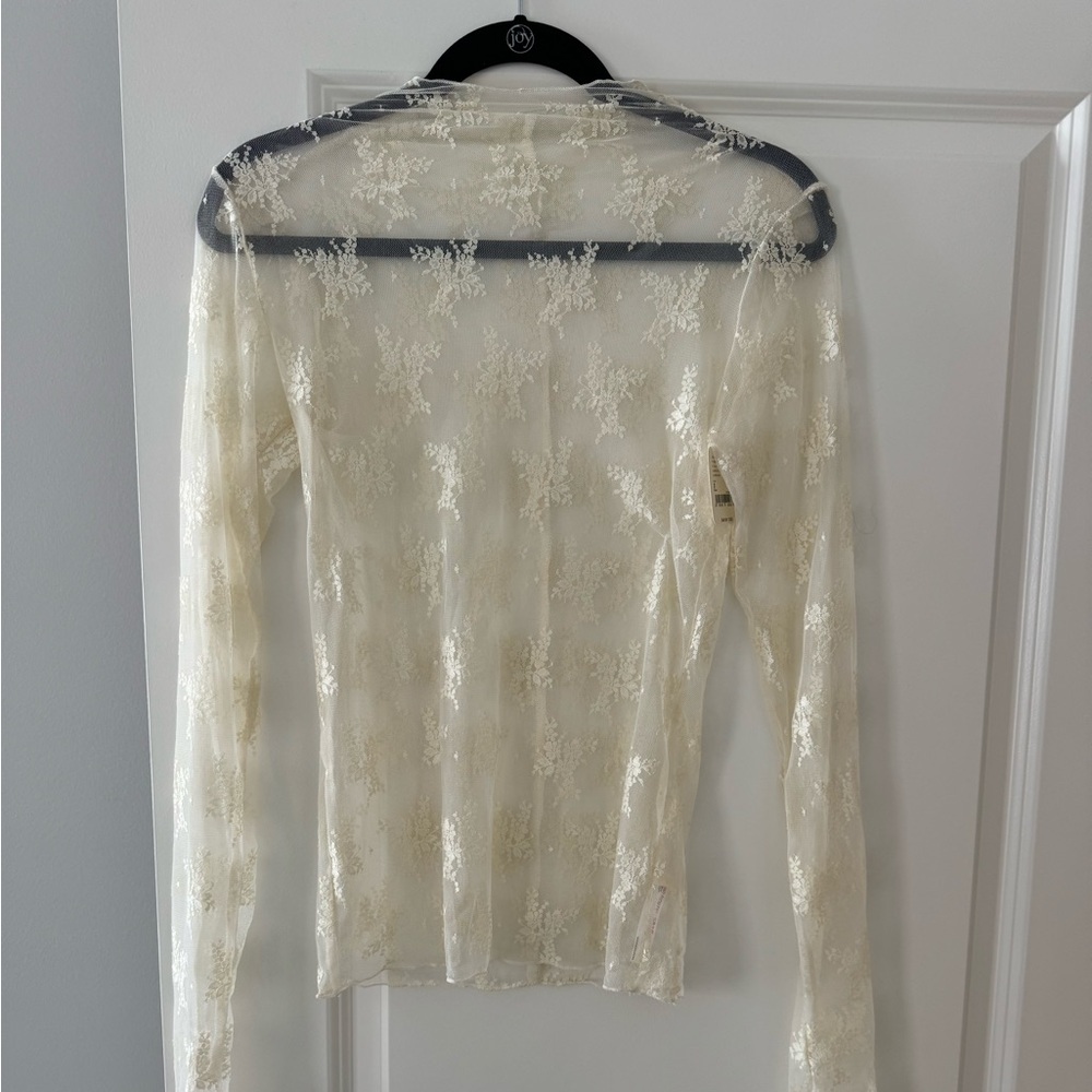 Free People Lace Blouse